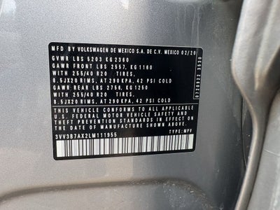 2020 Volkswagen Tiguan 2.0T SE R-Line Black