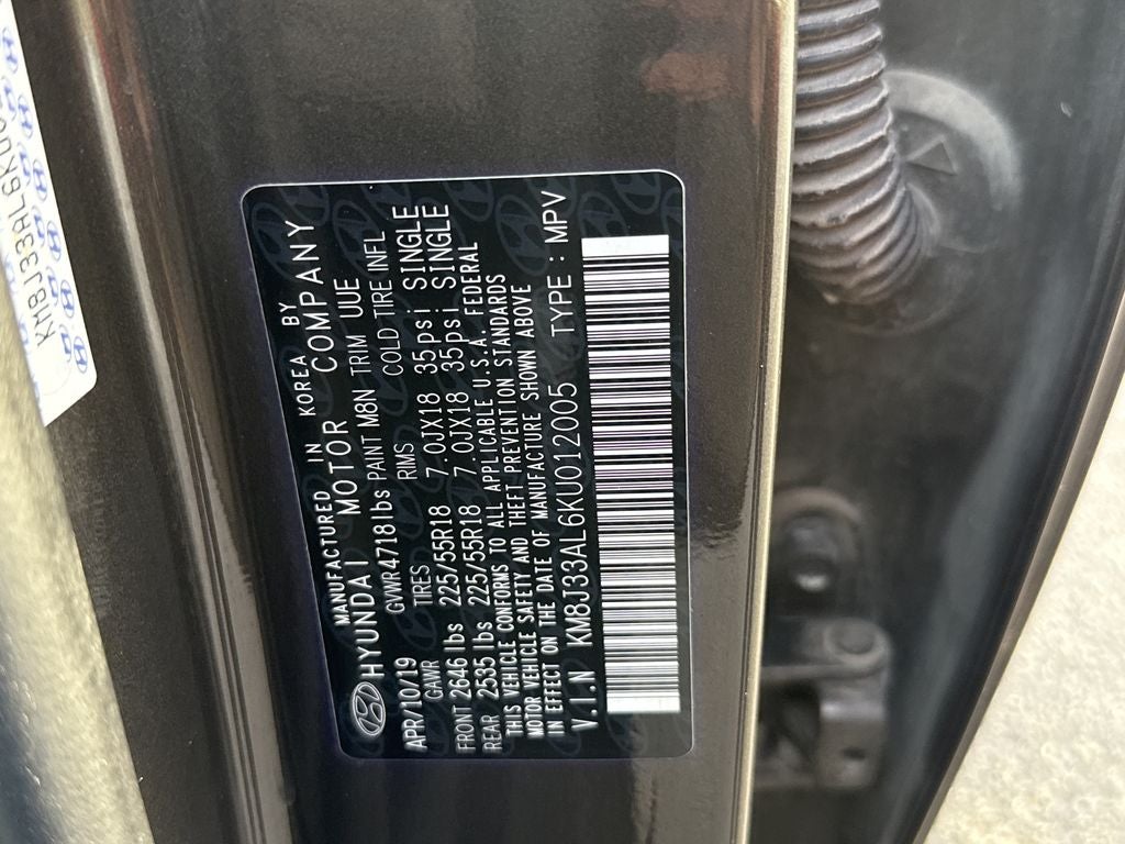 2019 Hyundai TUCSON SEL