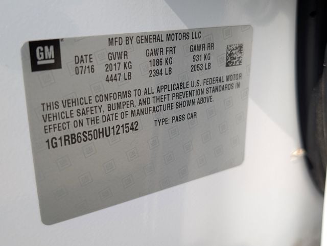 2017 Chevrolet Volt Premier