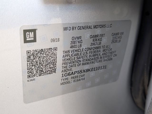 2019 Cadillac CTS 2.0L Turbo