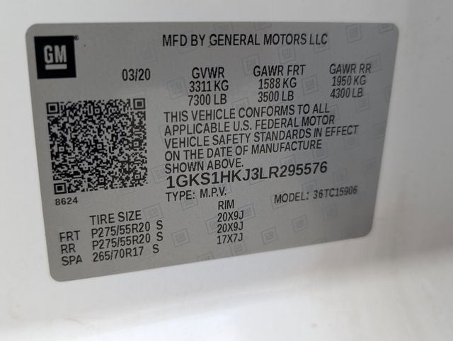 2020 GMC Yukon XL Denali