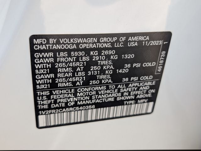 2024 Volkswagen Atlas 2.0T SEL Premium R-Line