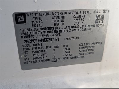 2014 Chevrolet Silverado 1500 W/T