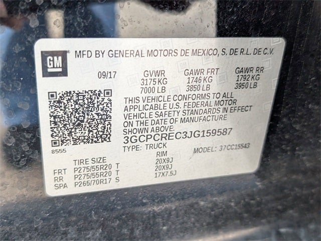 2018 Chevrolet Silverado 1500 LT LT1