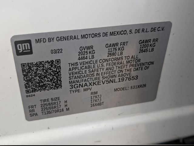 2022 Chevrolet Equinox LT
