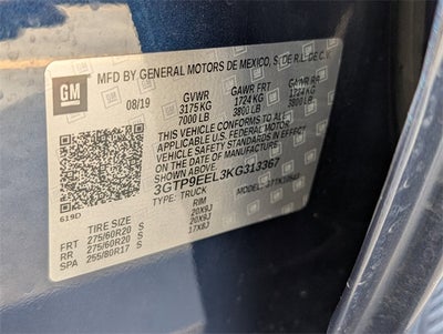 2019 GMC Sierra 1500 AT4