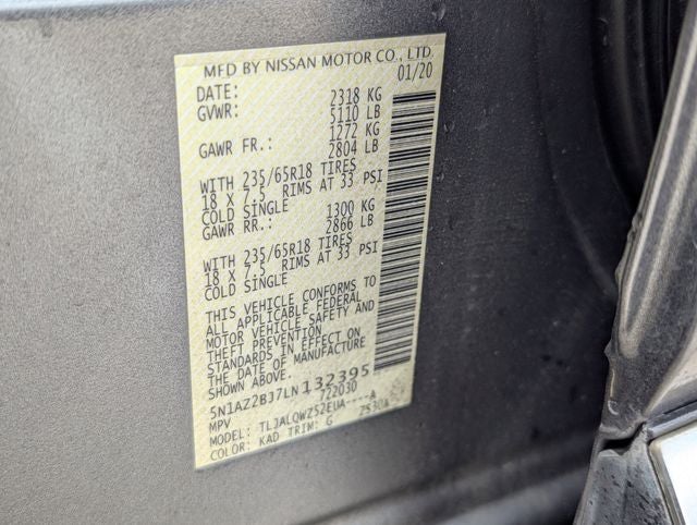 2020 Nissan Murano SV