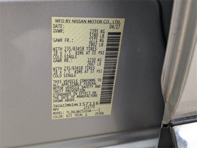 2017 Nissan Murano SV