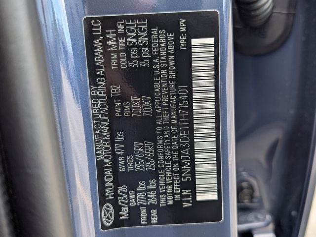 2026 Hyundai TUCSON SE FWD