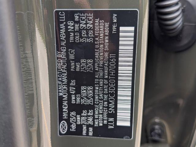 2026 Hyundai TUCSON SEL Premium FWD