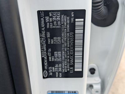 2026 Hyundai TUCSON SEL Premium FWD