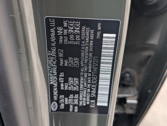 2026 Hyundai TUCSON Limited FWD