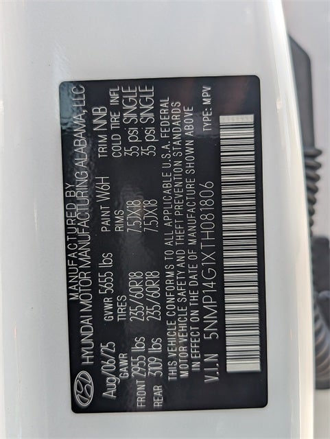 2026 Hyundai SANTA FE HYBRID SE