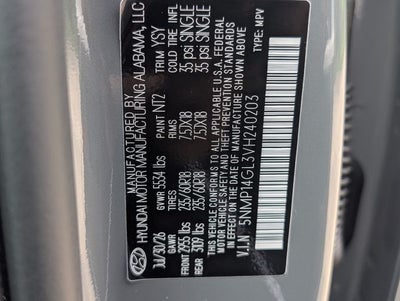 2027 Hyundai SANTA FE SE FWD