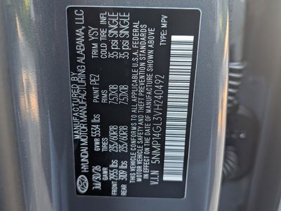 2027 Hyundai SANTA FE SE FWD