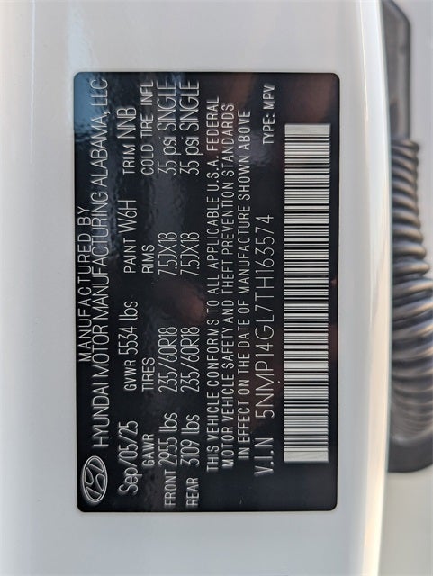 2026 Hyundai SANTA FE SE FWD