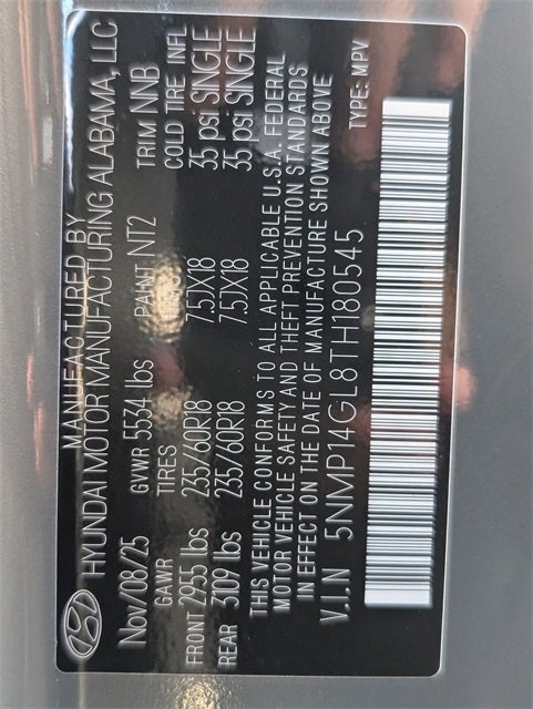 2026 Hyundai SANTA FE SE FWD