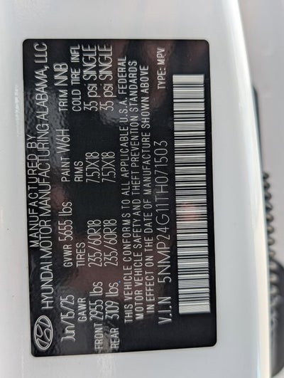 2026 Hyundai SANTA FE HYBRID SEL