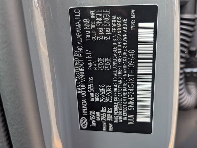 2026 Hyundai SANTA FE HYBRID SEL