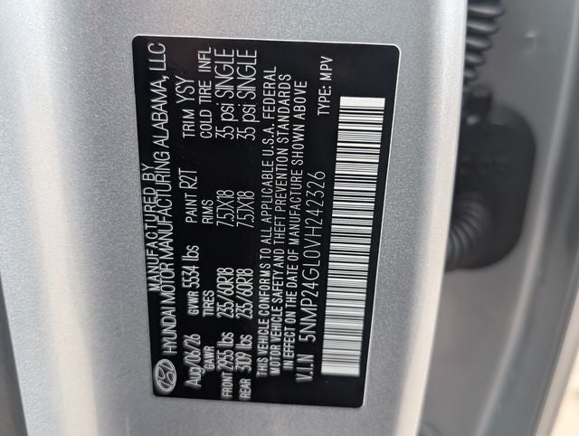 2027 Hyundai SANTA FE SEL FWD