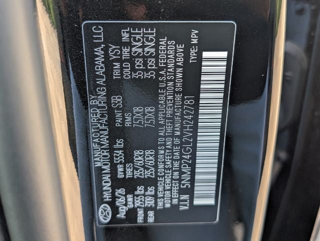 2027 Hyundai SANTA FE SEL FWD