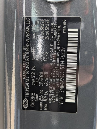 2026 Hyundai SANTA FE SEL FWD