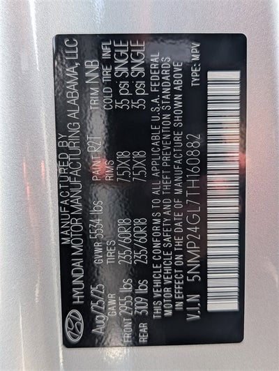 2026 Hyundai SANTA FE SEL FWD