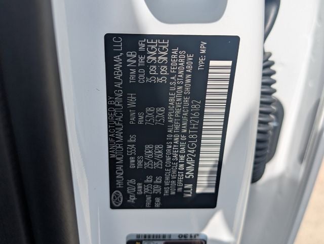 2026 Hyundai SANTA FE SEL FWD