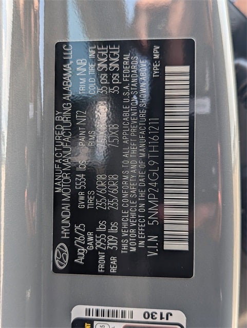 2026 Hyundai SANTA FE SEL FWD