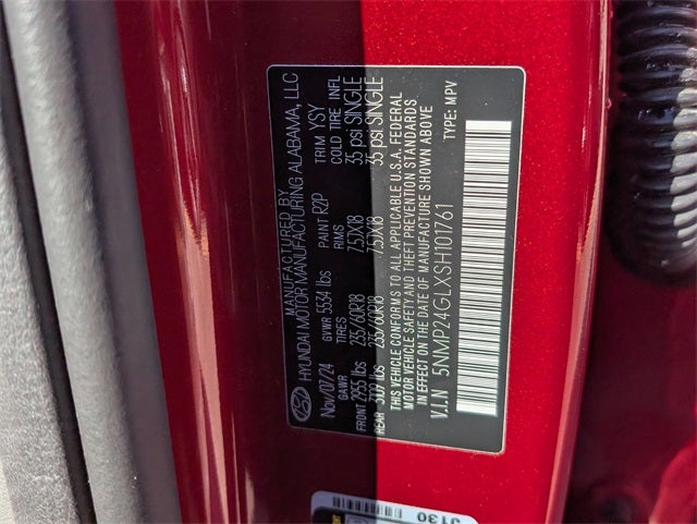 2025 Hyundai SANTA FE SEL