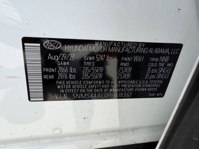 2023 Hyundai SANTA FE Limited