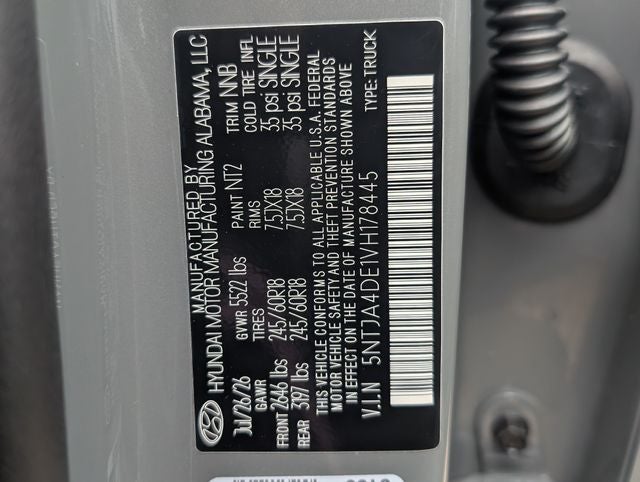 2027 Hyundai SANTA CRUZ SE FWD