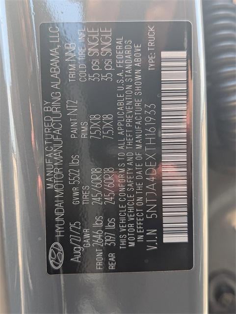 2026 Hyundai SANTA CRUZ SE FWD