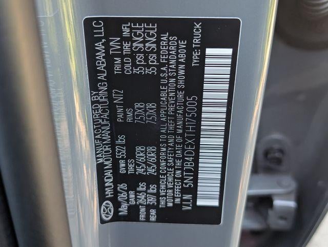 2026 Hyundai SANTA CRUZ SEL FWD