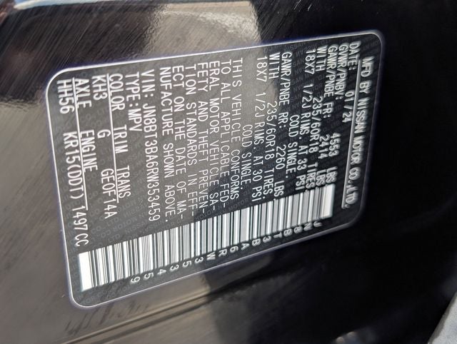 2024 Nissan Rogue SV