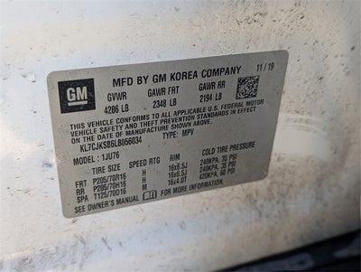 2020 Chevrolet Trax LS