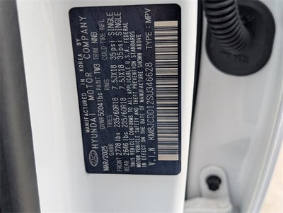 2025 Hyundai TUCSON HYBRID SEL Convenience