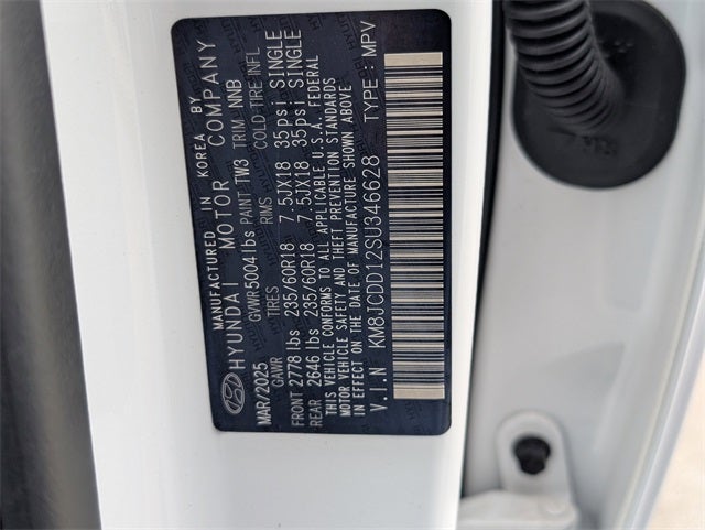 2025 Hyundai TUCSON HYBRID SEL Convenience