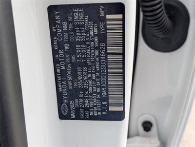 2025 Hyundai TUCSON HYBRID SEL Convenience