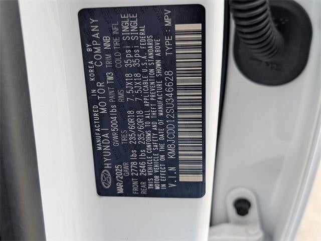 2025 Hyundai TUCSON HYBRID SEL Convenience