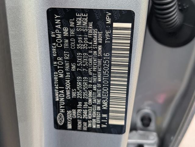 2026 Hyundai TUCSON HYBRID Limited