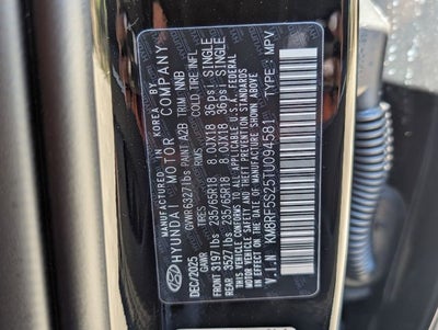 2026 Hyundai PALISADE SE FWD