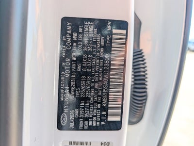 2027 Hyundai PALISADE HYBRID Blue SEL Premium 7P