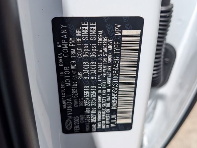 2026 Hyundai PALISADE HYBRID Blue SEL Premium 7P