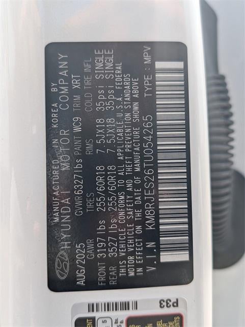 2026 Hyundai PALISADE XRT Pro