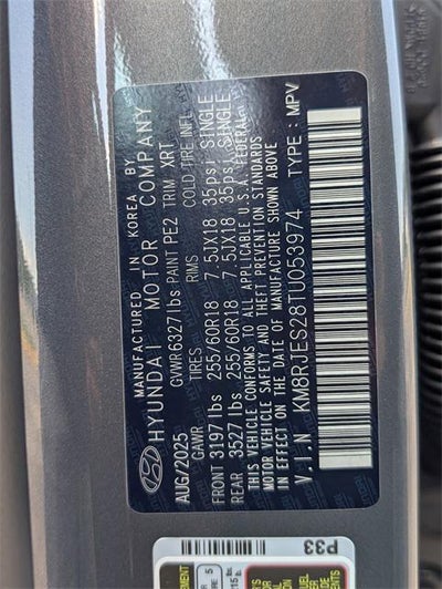 2026 Hyundai PALISADE XRT Pro