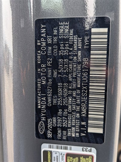 2026 Hyundai PALISADE XRT Pro