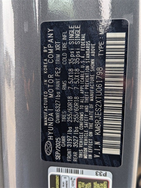 2026 Hyundai PALISADE XRT Pro