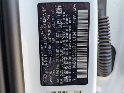 2026 Hyundai PALISADE SEL FWD