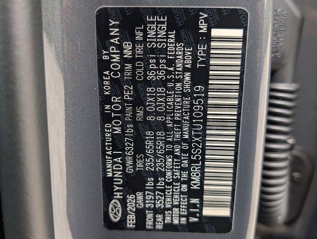 2026 Hyundai PALISADE SEL FWD